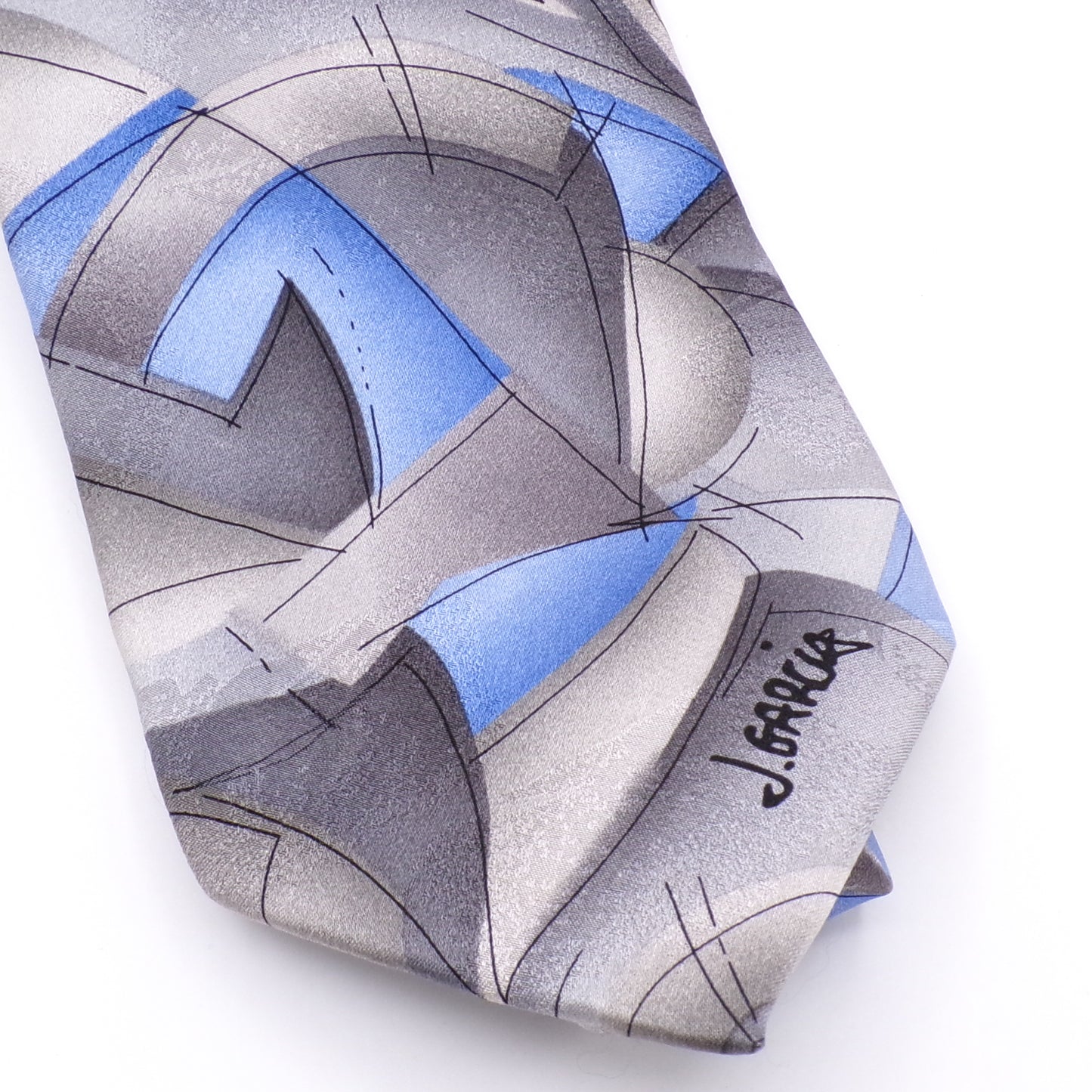 Jerry Garcia Pen & Ink Collection Artist Proof No. 2 Uncorrected Manuscript Silk Necktie