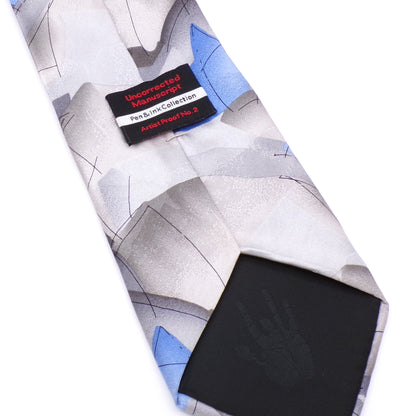 Jerry Garcia Pen & Ink Collection Artist Proof No. 2 Uncorrected Manuscript Silk Necktie