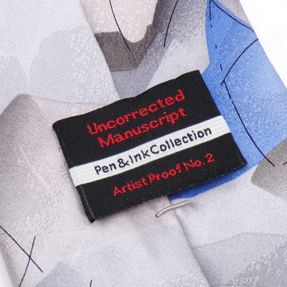 Jerry Garcia Pen & Ink Collection Artist Proof No. 2 Uncorrected Manuscript Silk Necktie