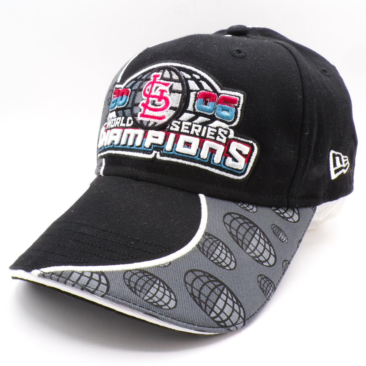 2006 World Series Champions St. Louis Cardinals Official Clubhouse Flex Fit Hat - NWT