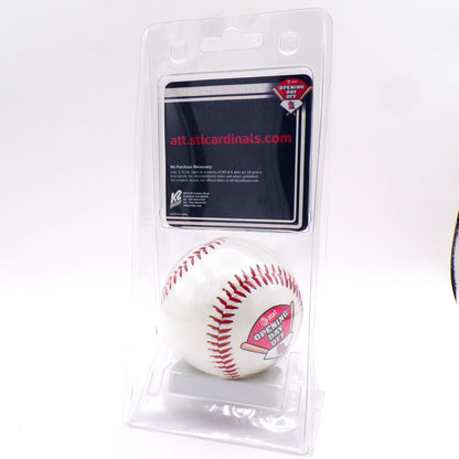 2006 Opening Day Off St. Louis Cardinals Promotional Logo Baseball