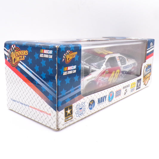 2007 Jimmie Johnson #48 Lowes 1/24 American Heroes Memorial Day Die Cast NIB