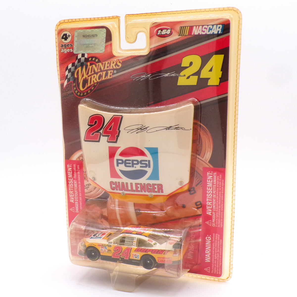 RARE 2009 Jeff Gordon #24 Pepsi Challenger w/Hood 1:64 NASCAR Diecast NIB
