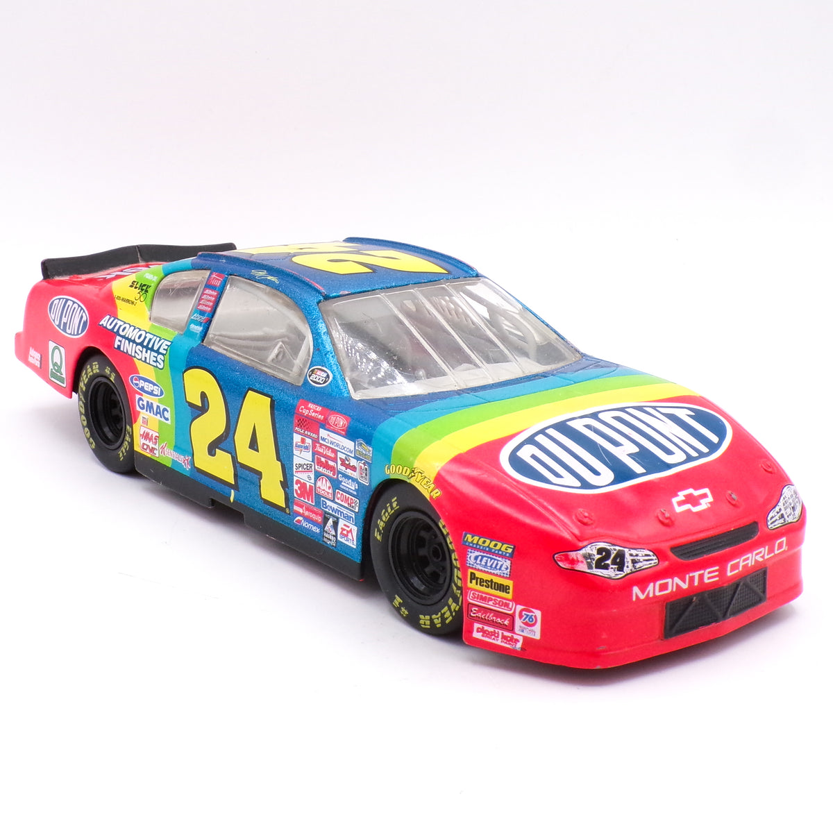 2000 Jeff Gordon Die Cast 1/24 DuPont #24 Monte Carlo Stock Car Hasbro
