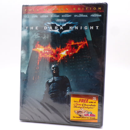 New Sealed The Dark Knight 2008 Full-Screen Edition DVD