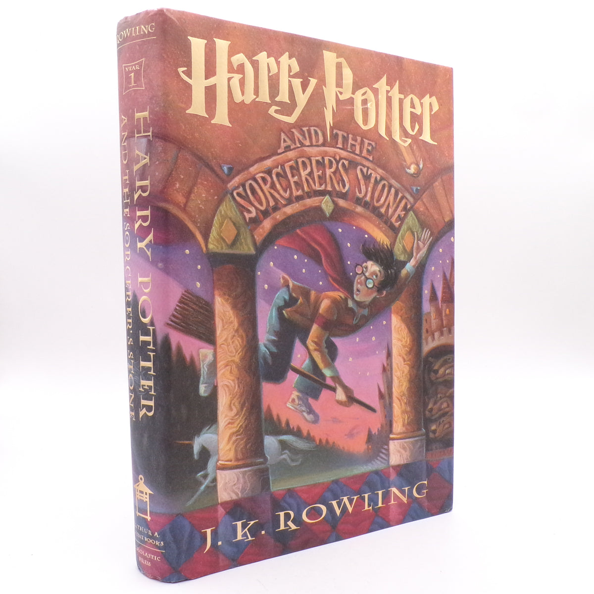 1998 Harry Potter and the Sorcerer's Stone 1st Printing/Edition, HC/DJ - MINT
