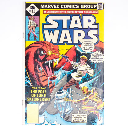 1978 Marvel Comics Star Wars #11 Near Mint NM - Rare - No Bar Code