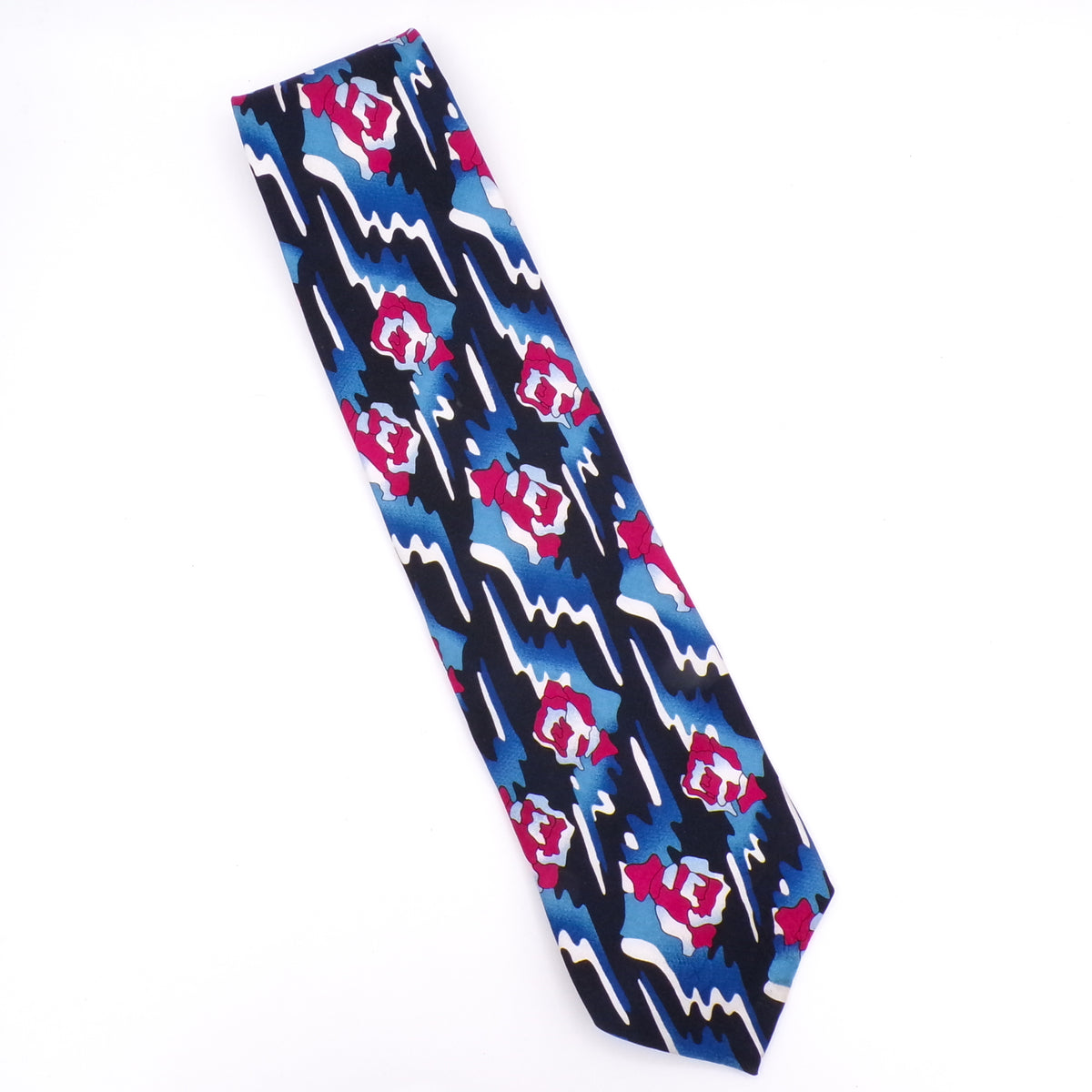Rare 100% Silk Grateful Dead Thunder Rose First Set Neck Tie