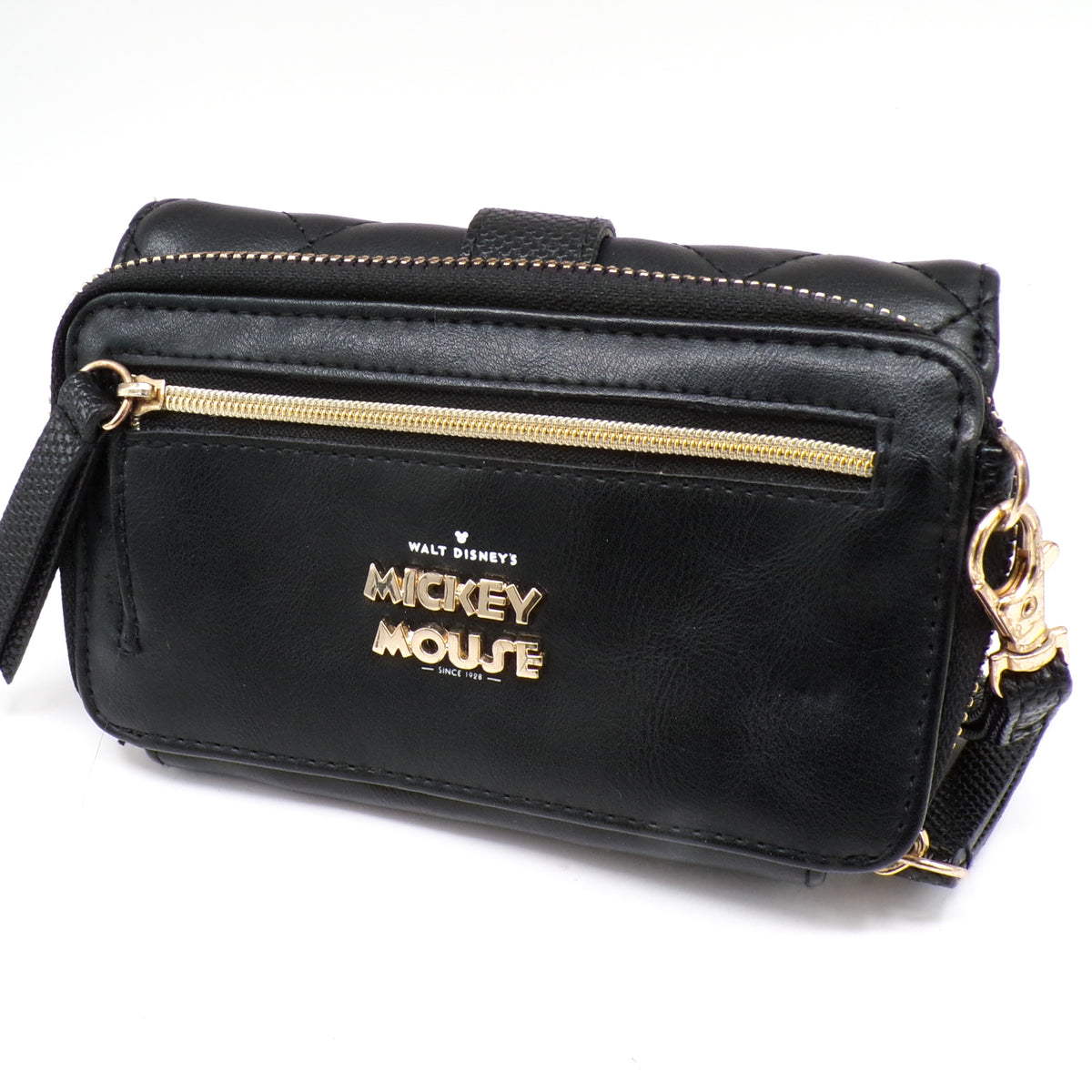 Black Mickey Mouse Wristlet Wallet Combo Purse Disney Bioworld