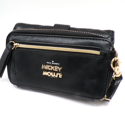 Black Mickey Mouse Wristlet Wallet Combo Purse Disney Bioworld