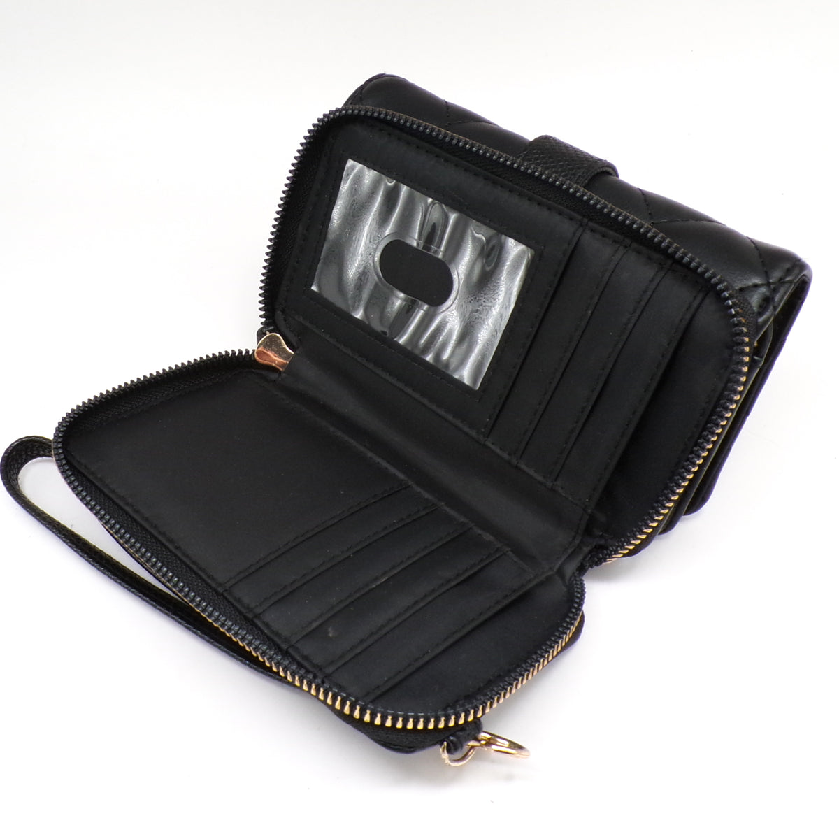 Black Mickey Mouse Wristlet Wallet Combo Purse Disney Bioworld