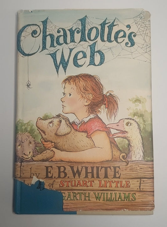 Charlotte’s Web by E.B. White Book Club Edition 1952 Harper & Row Garth Williams Hardcover DJ