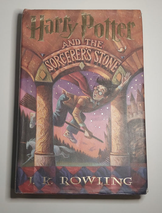 1998 Harry Potter And The Sorcer's Stone - J.K. Rowling, First American Edition/Printing