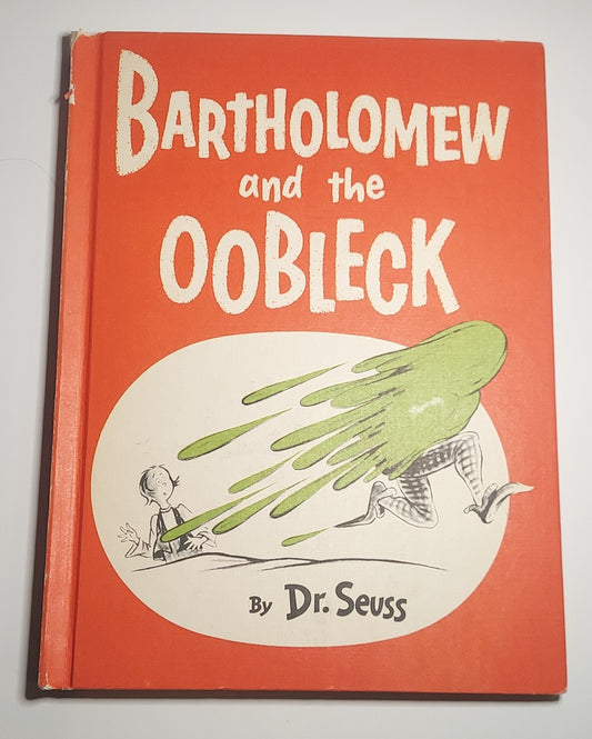 Bartholomew And The Oobleck: Dr Suess Vintage Hardcover Book Club Edition