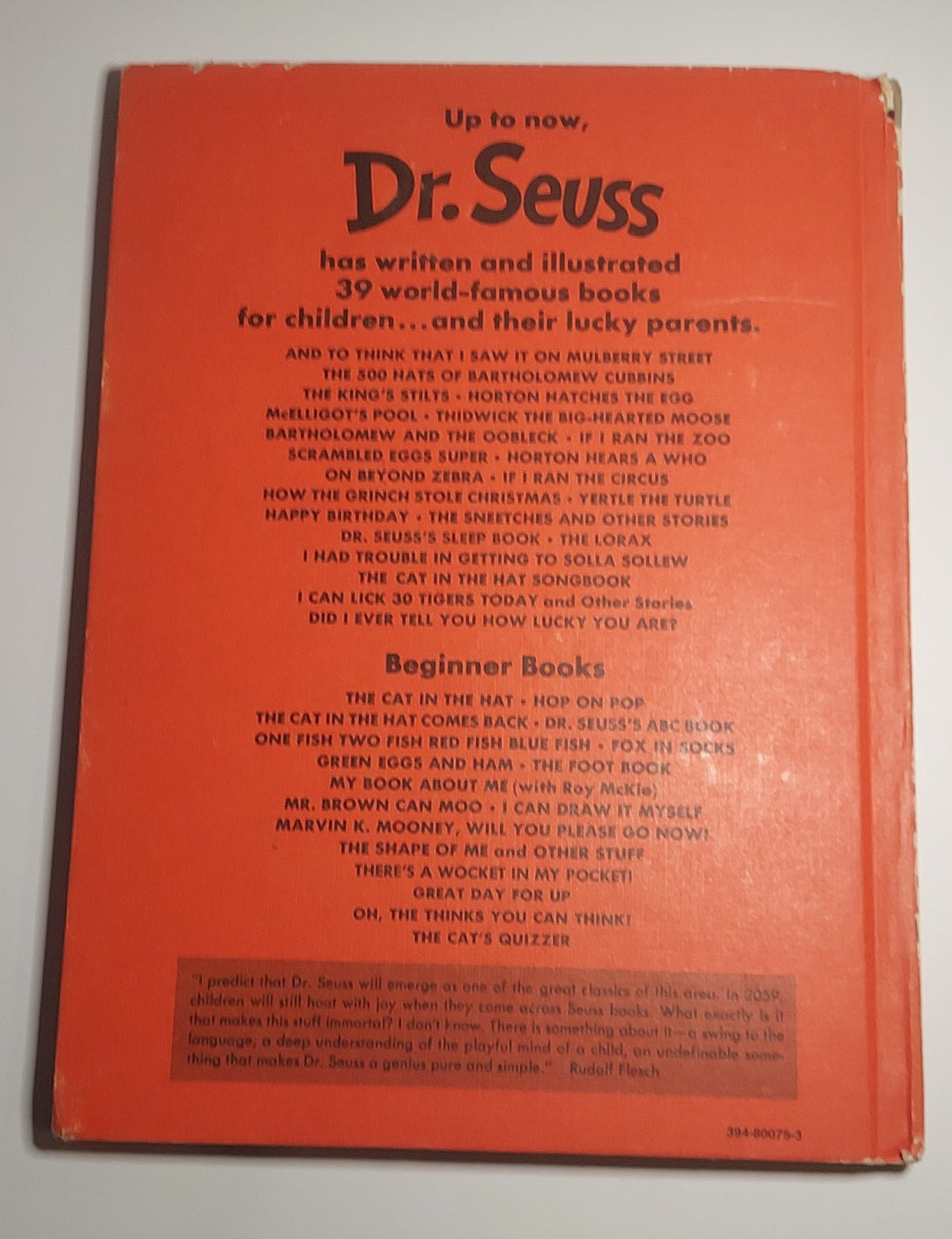 Bartholomew And The Oobleck: Dr Suess Vintage Hardcover Book Club Edition