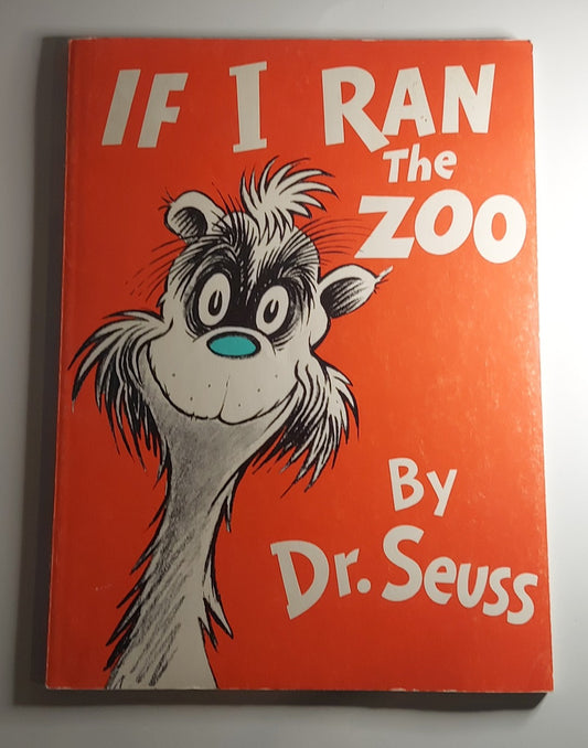 If I Ran the Zoo By Dr. Seuss - Paperback - 1977 - Out of Print Banned Book
