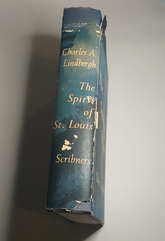 The Spirit of St. Louis Charles Lindbergh 1953 Book Club Edition | Hardcover DJ