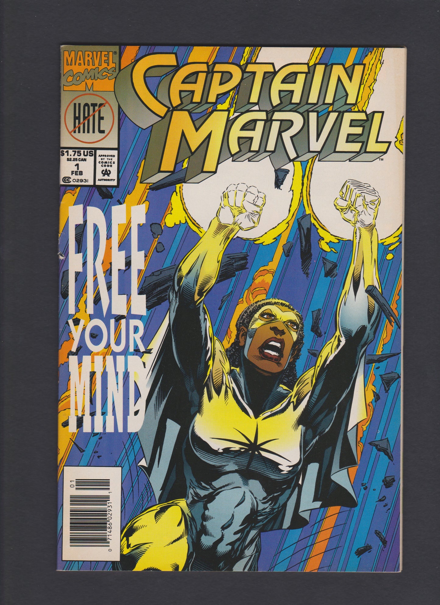 1994 Captain Marvel #1 Monica Rambeau 1st Issue Marvel Comics Mint