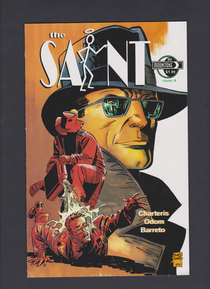 2014 The Saint #0 Cover A Moonstone High Grade Comic Book