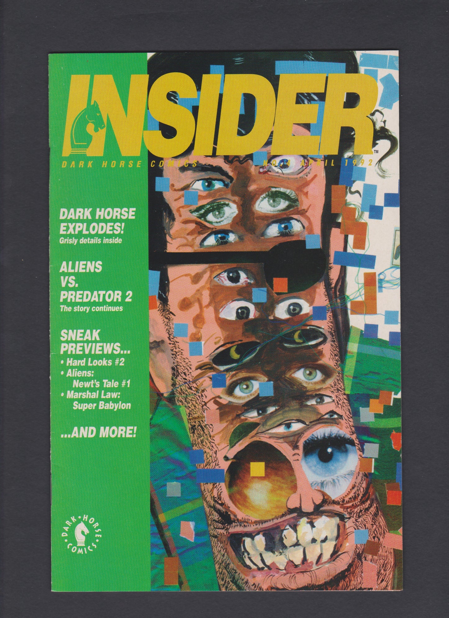 April 1992 Dark Horse Insider #4 Dark Horse Comics Mint Rare