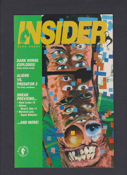 April 1992 Dark Horse Insider #4 Dark Horse Comics Mint Rare