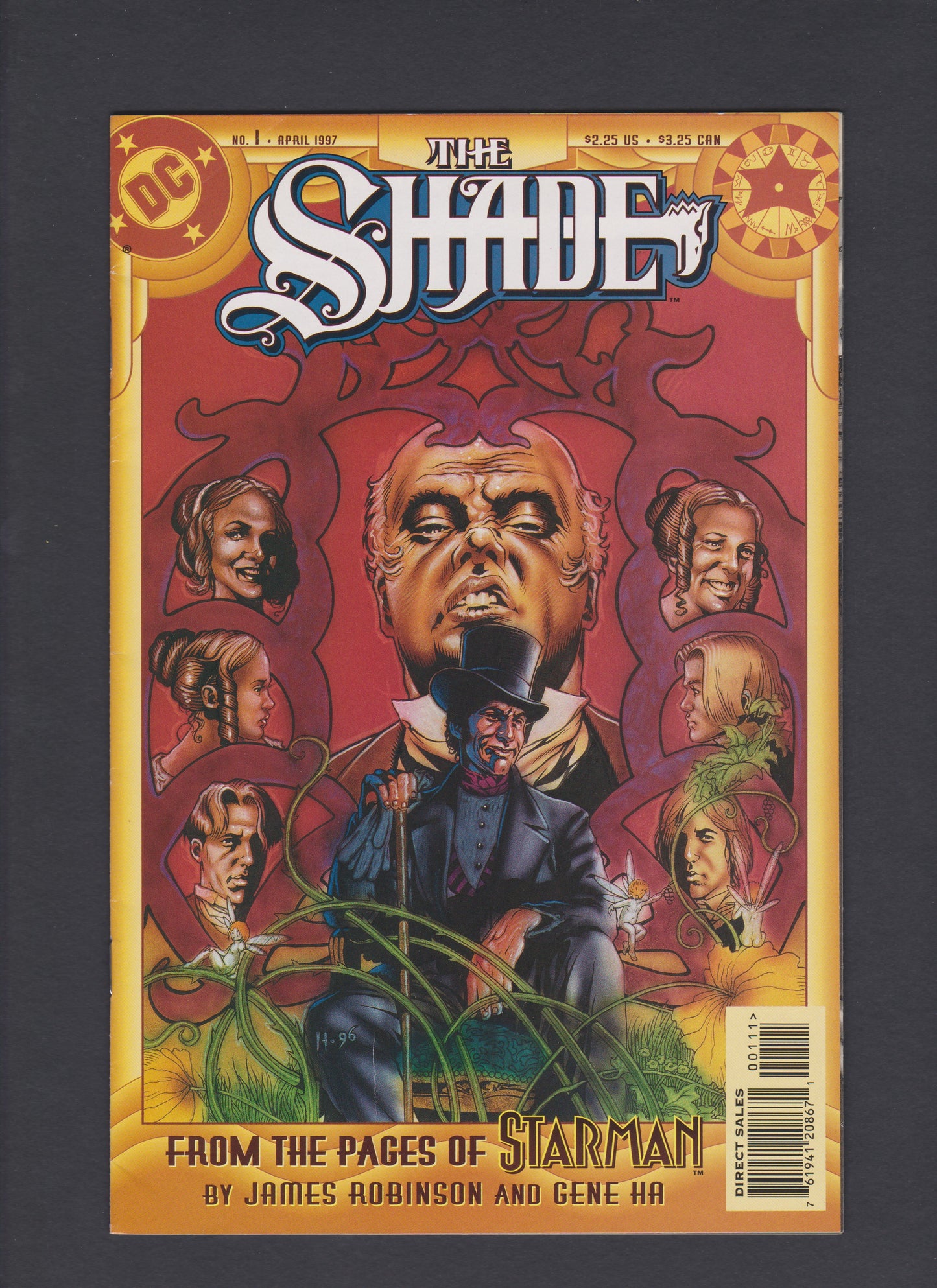 1997 The Shade #1 DC Comics Direct Sales Edition Comic Book Mint