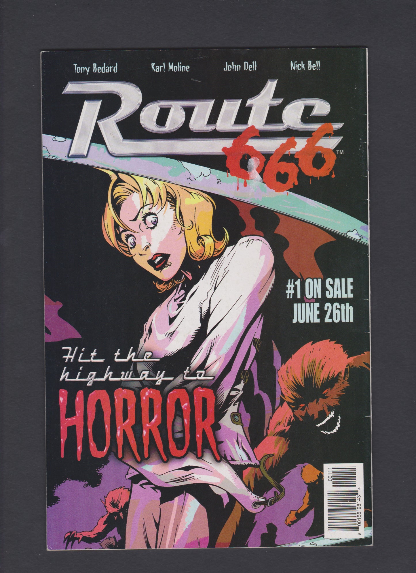 2002 Way of the Rat #1 First Printing High Grade Crossgen Comic Book