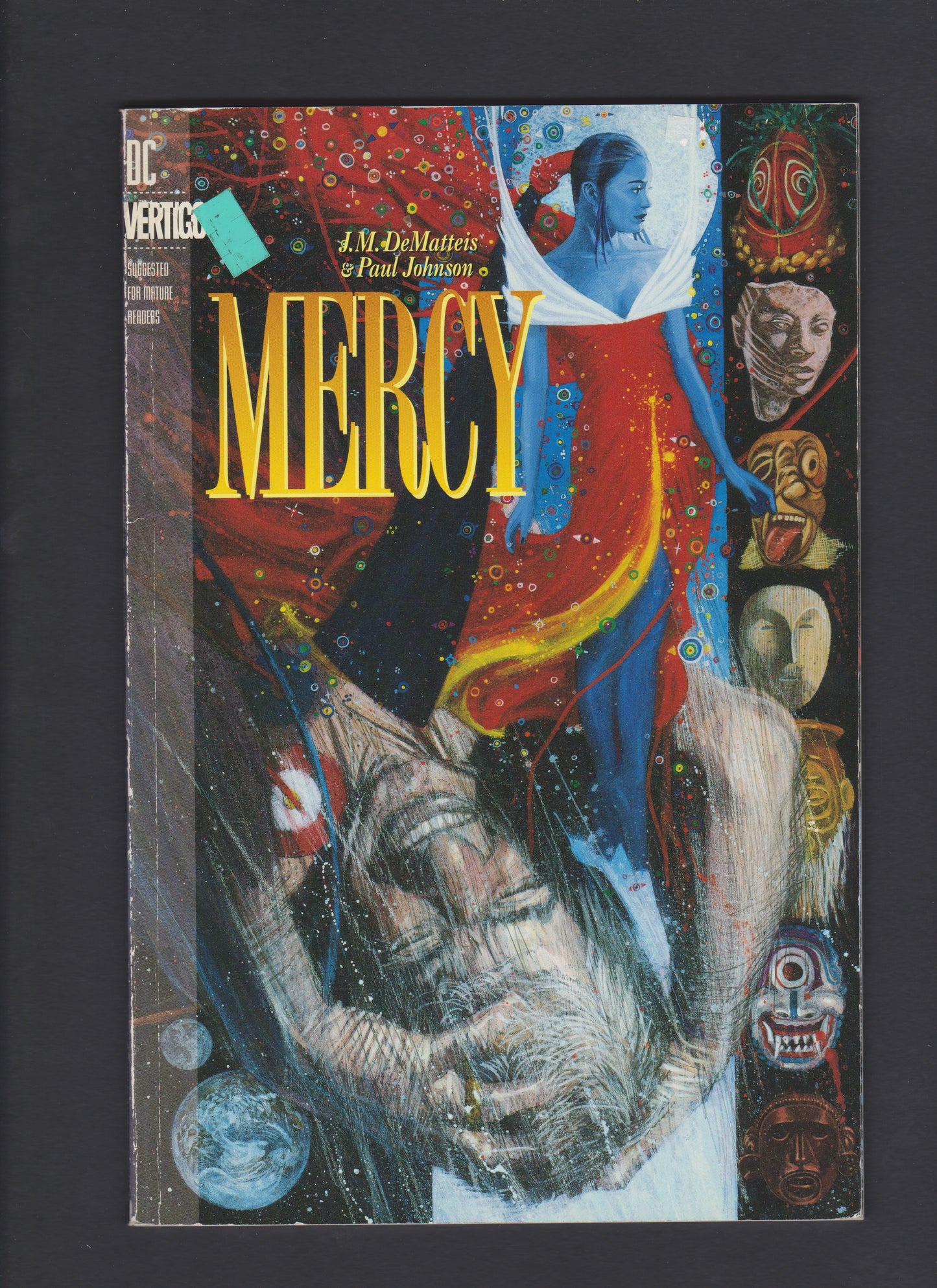 1993 Mercy DC Vertigo One Shot First Printing DeMatteis/Johnson