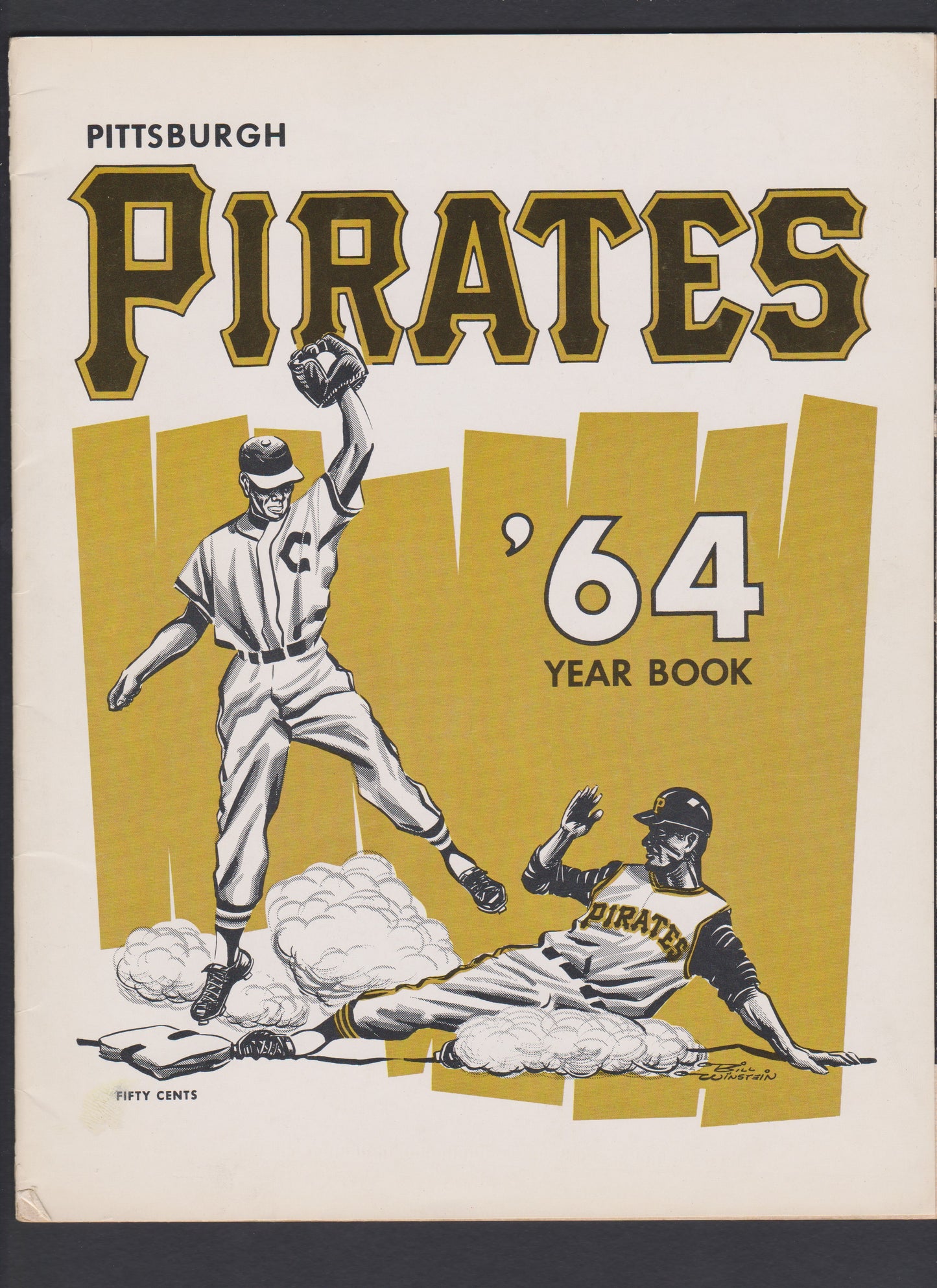 1964 Pittsburgh Pirates Roberto Clemente Official Team Yearbook Mint Condition