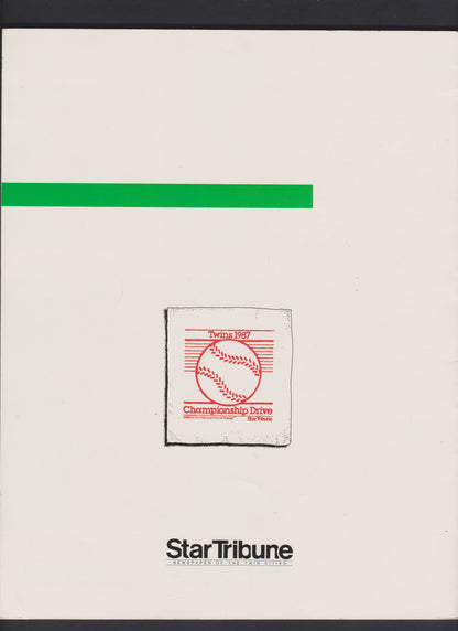 1987 Minnesota Twins World Series Magic! Enchanted Season Star Tribune Paperback