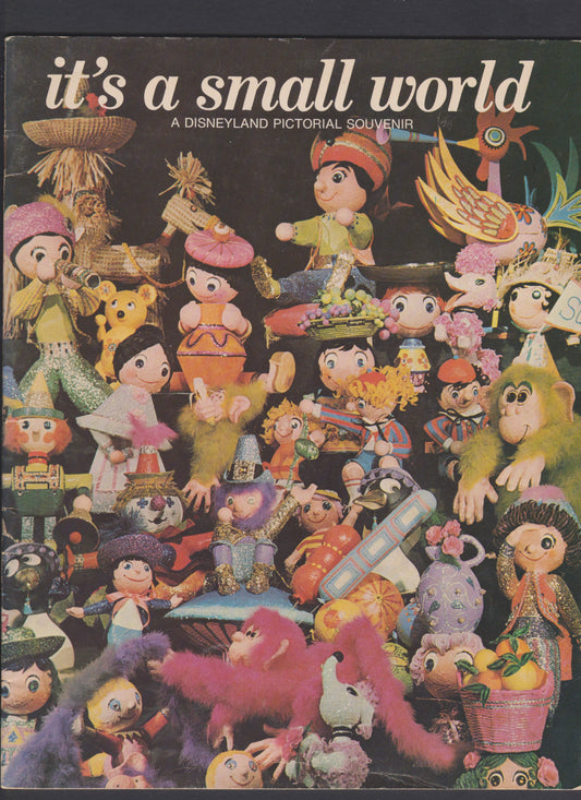 1978 It's a Small World Disneyland Pictorial Souvenir Walt Disney Guidebook