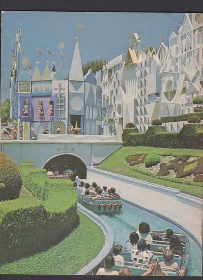 1978 It's a Small World Disneyland Pictorial Souvenir Walt Disney Guidebook