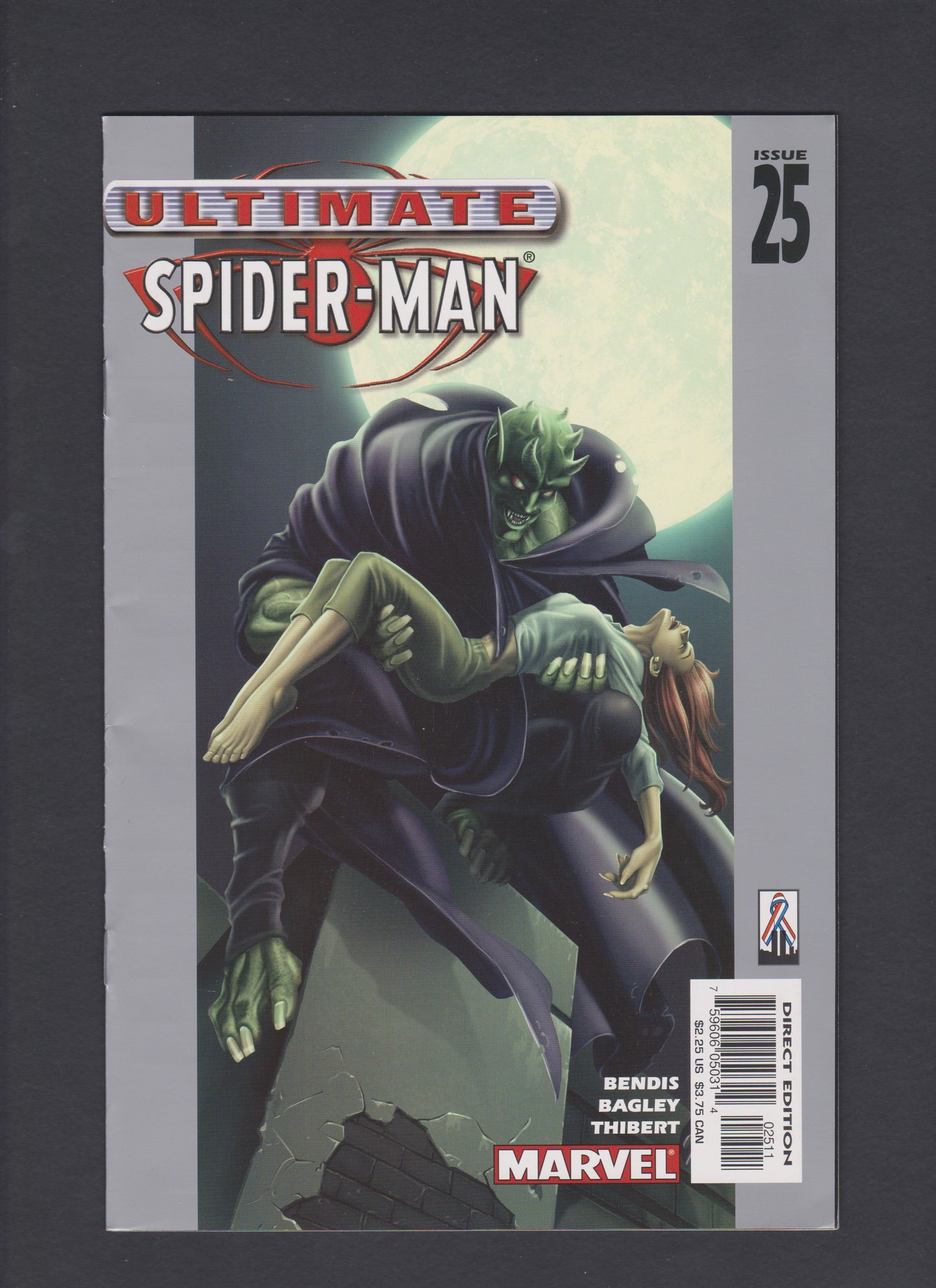 2002 Ultimate Spider-Man Issue #25 Direct Edition High Grade Comic Book