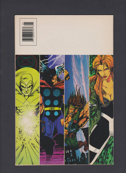 1994 Avengers Strikefile #1 Marvel Comics High Grade Comic Book
