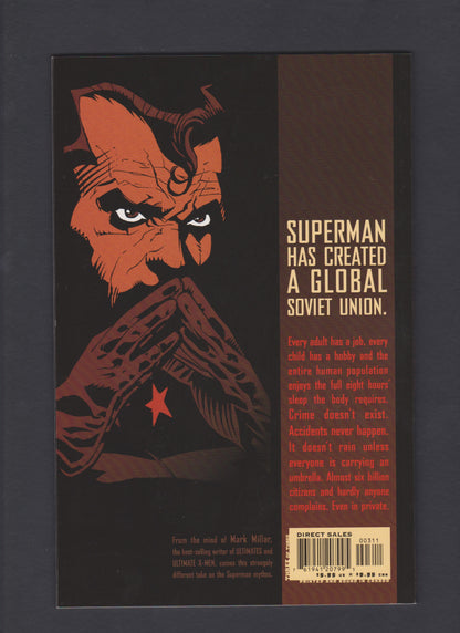 2003 Superman Red Son #1-3 Complete Set DC Comics Mint Condition