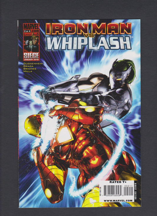 2010 Iron Man vs. Whiplash Siege Limited Series Marvel Comics Mint