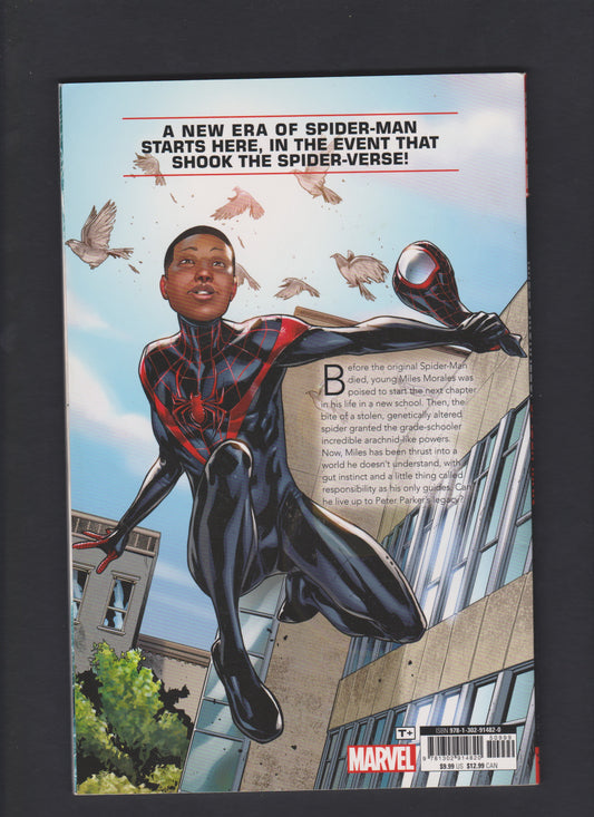 Rare 2019 Miles Morales Spider-Man Scholastic Edition Variant Cover