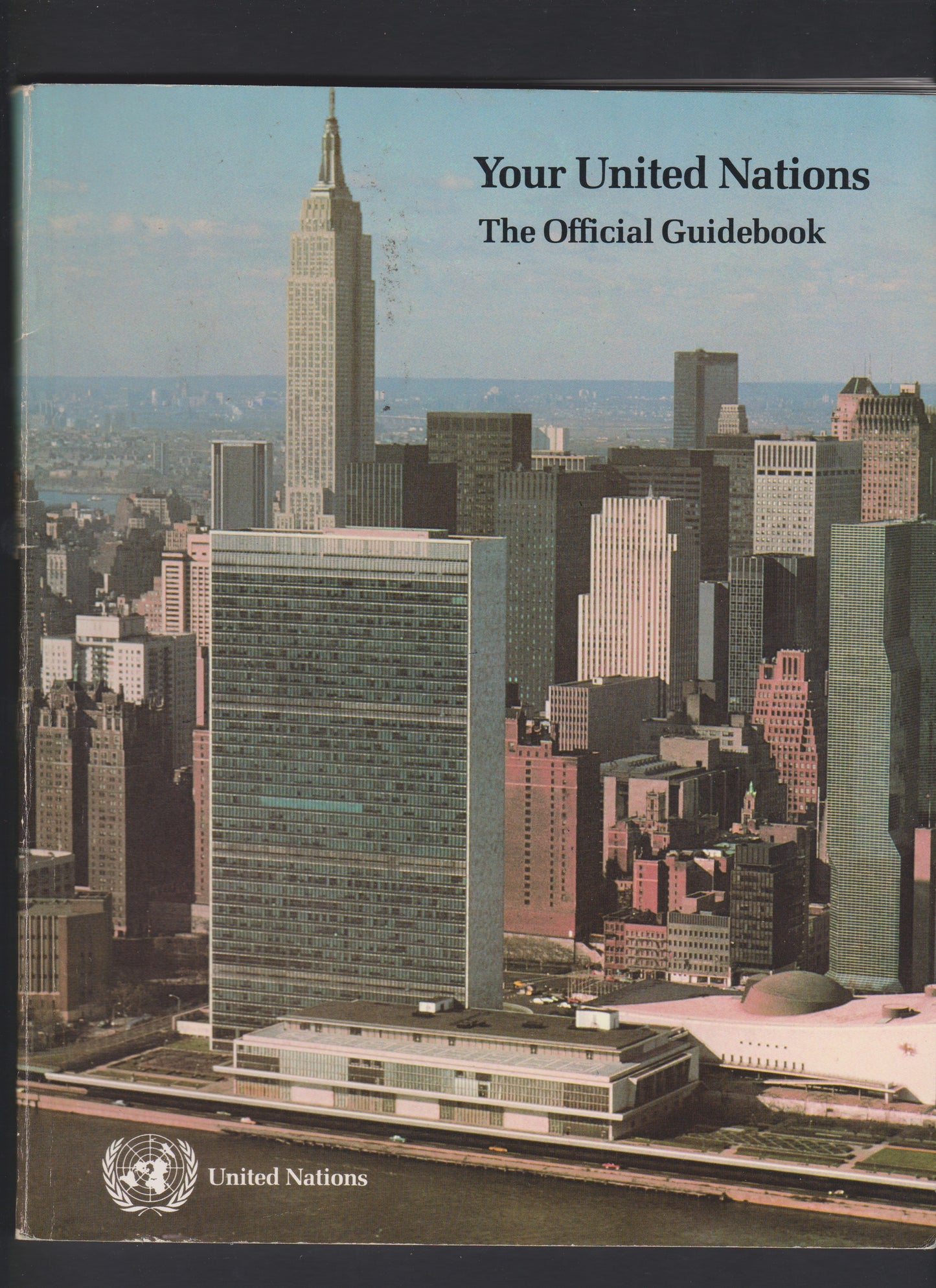 Vintage 1977 United Nations New York The Official Guidebook Mint